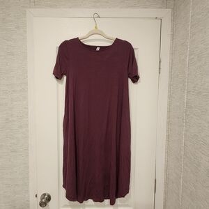Zenana Outfitters Elegant Purple Women's Dress Size S Euc